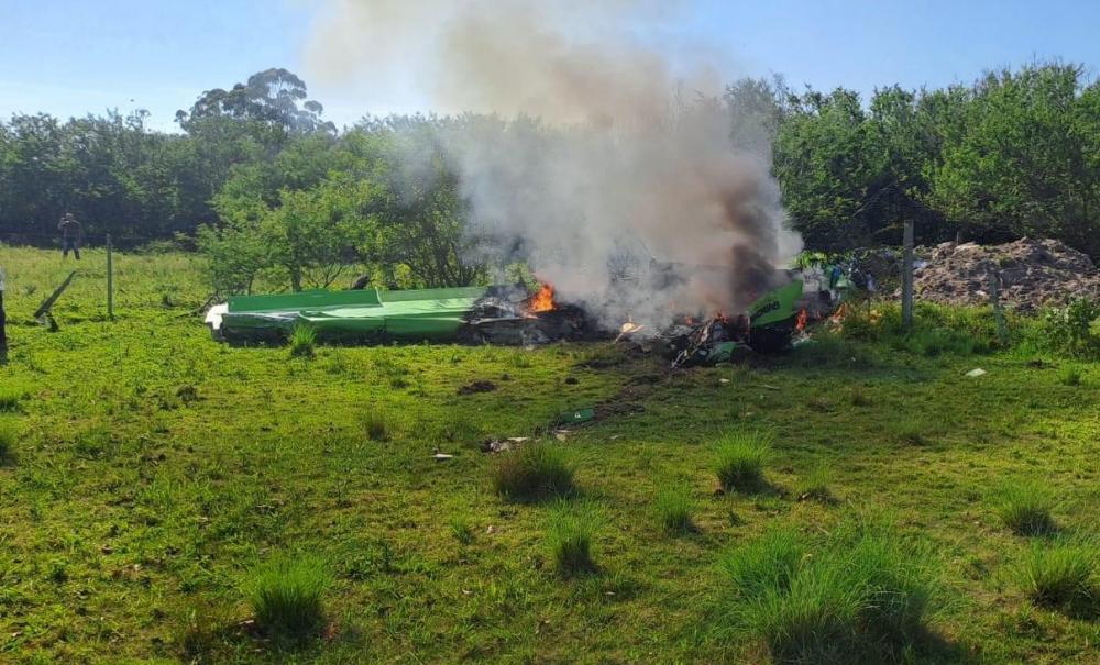 Acidente com avião agrícola mata piloto em Capivari do Sul (RS)