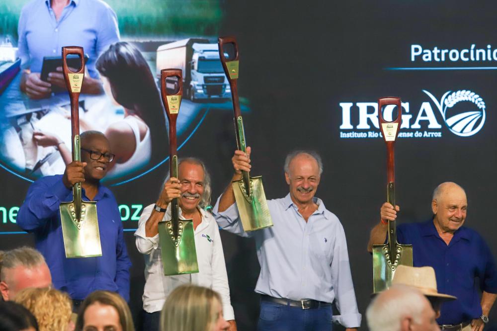 Federarroz homenageia destaques da cadeia orizícola na 36ª Abertura da Colheita