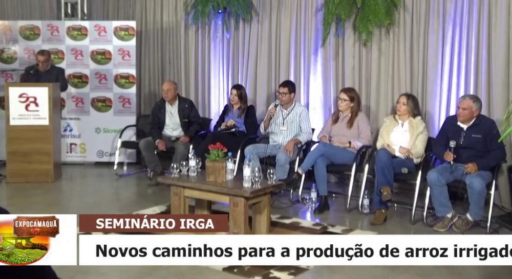 Irrigação e Meio Ambiente serão os temas da ExpoCamaquã nesta terça-feira